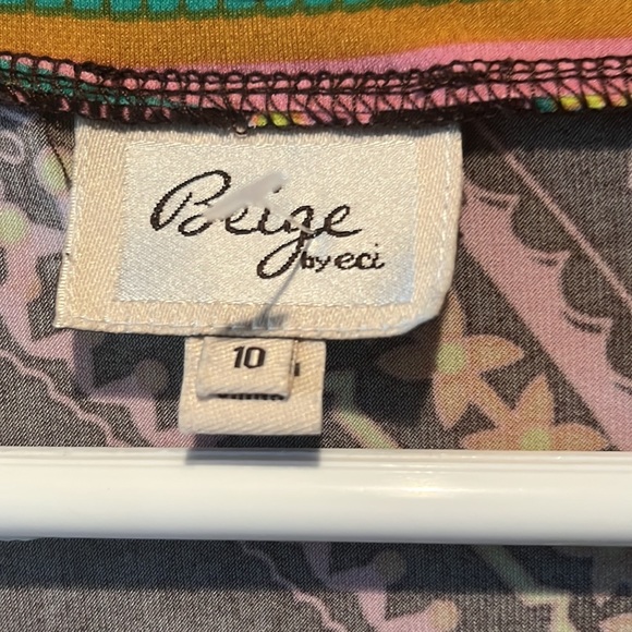 Beige by eci Dress! Gorgeous! Excellent Condition! - Picture 2 of 3